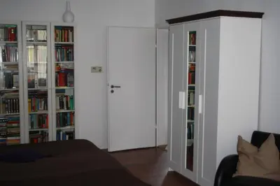 Die Bibliothek in der Ferienwohnung