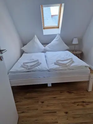 Ein Bett oder Betten in einem Zimmer der Unterkunft Ferienhaus Bavaria WR - Ferienhaus Bavaria