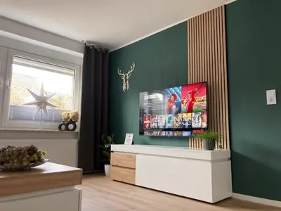 TV/Unterhaltungsangebot in der Unterkunft Platzhirsch bei der Purpurbuche