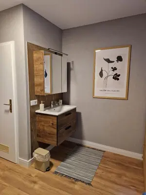 Ein Badezimmer in der Unterkunft Harz Hotel Waldhaus