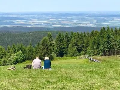 Naturlandschaft in der Nähe des Ferienhauses