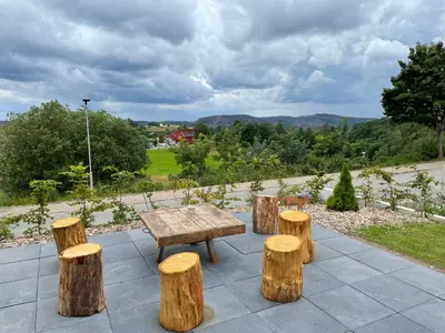 Naturlandschaft in der Nähe des Ferienhauses