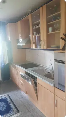 Küche/Küchenzeile in der Unterkunft Haus Bergwiese