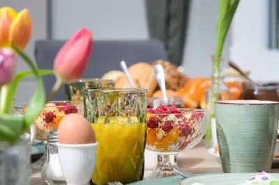 Essen in der Ferienwohnung oder in der Nähe