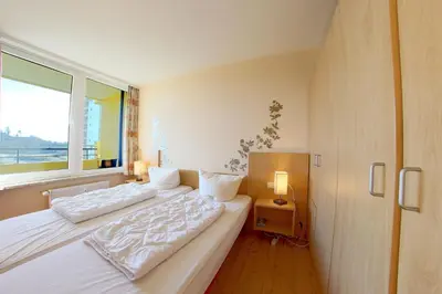 Ein Bett oder Betten in einem Zimmer der Unterkunft Apartment 518