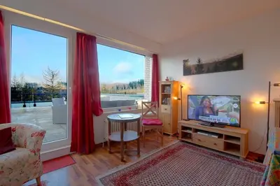 TV/Unterhaltungsangebot in der Unterkunft Apartment 631