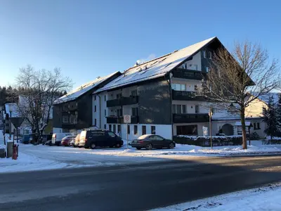 HOME Suites Loft mit Sauna im Winter