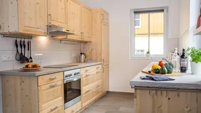 Küche/Küchenzeile in der Unterkunft Ferienhäuser Ilsestein Einzelhaus, 130 qm, 4 Schlafzimmer