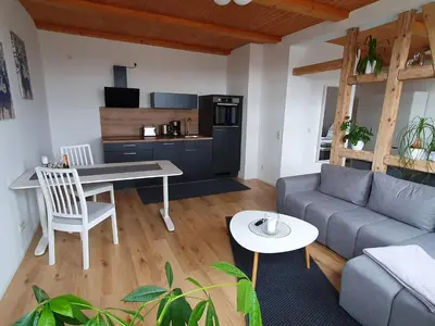 Küche/Küchenzeile in der Unterkunft Haus Sonnenblick