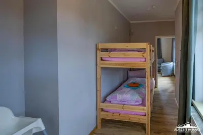 Ein Bett oder Betten in einem Zimmer der Unterkunft Auszeit-im-Harz Haus 1 Wohnung Wurmberg