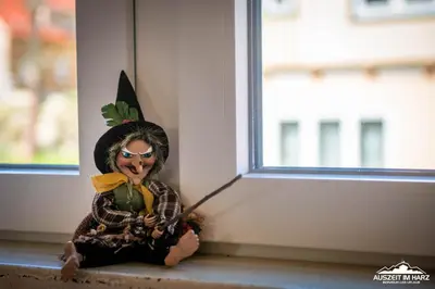 Grundriss der Unterkunft Auszeit-im-Harz Haus 1 Wohnung Hexenstübchen