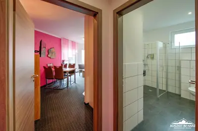 Ein Badezimmer in der Unterkunft Auszeit-im-Harz Haus 6 Wohnung 4