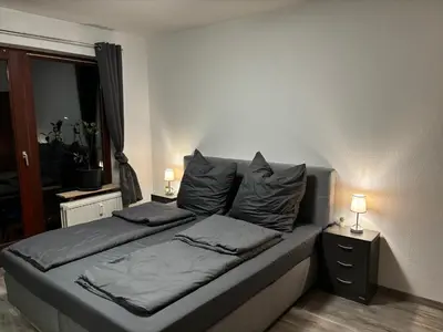 Ein Bett oder Betten in einem Zimmer der Unterkunft Hannelore