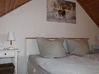 Ein Bett oder Betten in einem Zimmer der Unterkunft Holiday apartment small building