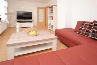 TV/Unterhaltungsangebot in der Unterkunft Thale Altstadt Ferienapartments