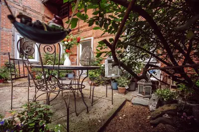Ein Garten an der Unterkunft it‘s me