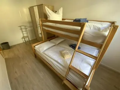 Ein Bett oder Betten in einem Zimmer der Unterkunft Holiday apartment on the Anger