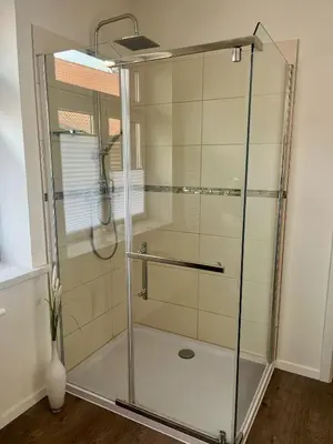 Ein Badezimmer in der Unterkunft HarzFokus - Beautynest - #Netflix#Wlan#Sauna#Zentrum
