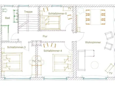 Grundriss der Unterkunft Fingerhut Modern Retreat