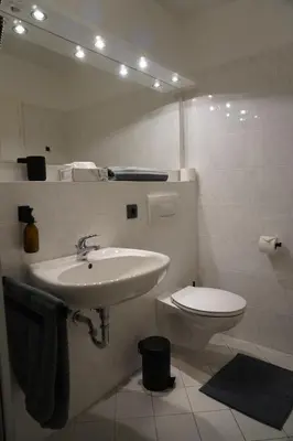 Ein Badezimmer in der Unterkunft Hotel & Restaurant zur Post