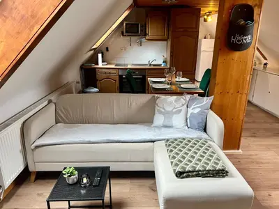 Küche/Küchenzeile in der Unterkunft Apartment Waldkauz - Altenau