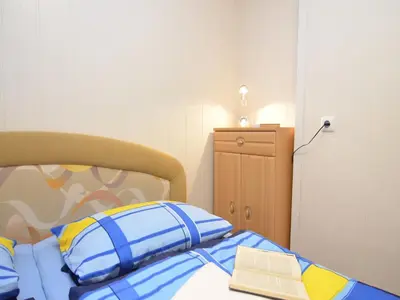 Ein Bett oder Betten in einem Zimmer der Unterkunft Ferienhaus, Wernigerode