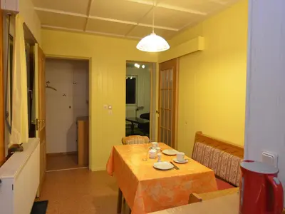 Ein Sitzbereich in der Unterkunft Ferienhaus, Wernigerode
