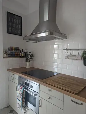 Küche/Küchenzeile in der Unterkunft Quedlinburg Ferienwohnungen