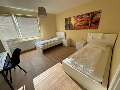 Ein Bett oder Betten in einem Zimmer der Unterkunft Kurzzeitunterkunft Goslar