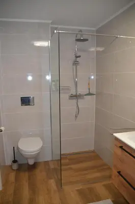 Ein Badezimmer in der Unterkunft Ferienwohnung Osterhöhe