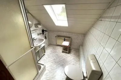 Ein Badezimmer in der Unterkunft Haus PANORAMA - Appartement Auszeit 5