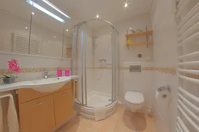 Ein Badezimmer in der Unterkunft Apartment 582