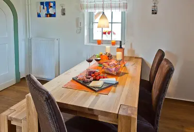 Essen in der Ferienwohnung oder in der Nähe