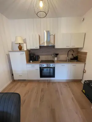 Küche/Küchenzeile in der Unterkunft Fundis Apartment