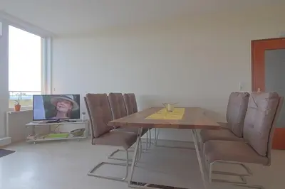 Ein Sitzbereich in der Unterkunft Penthouse 373