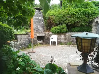 Grundriss der Unterkunft Romantischer Bungalow mit schönem Ausblick