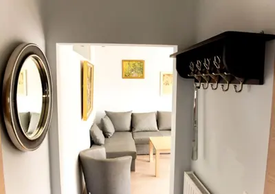 Grundriss der Unterkunft Terrassenhaus Waldläufer im Harz mit Schwimmbad