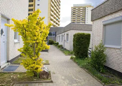 Grundriss der Unterkunft Terrassenhaus Fichtentraum im Harz mit Schwimmbad