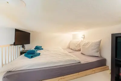 Ein Bett oder Betten in einem Zimmer der Unterkunft Tiny Appartment