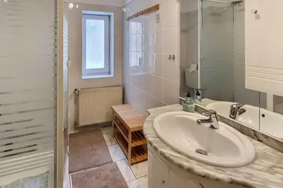Ein Badezimmer in der Unterkunft Ferienwohnung in Wernigerode