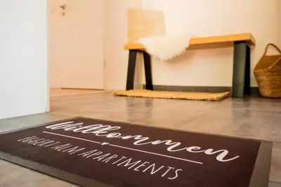 Ein Zertifikat, Auszeichnung, Logo oder anderes Dokument, das in der Unterkunft Eggert Alm Apartments ausgestellt ist