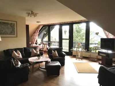 TV/Unterhaltungsangebot in der Unterkunft Ferienwohnung Will