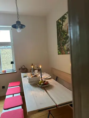 Grundriss der Unterkunft Haus Wanderlust - Zwei Ferienwohnungen in einem Haus für bis zu 13 Personen - naturnah, stilvoll eingerichtet - ideal für Familien und Gruppen
