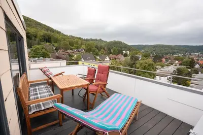 Naturlandschaft in der Nähe der Ferienwohnung
