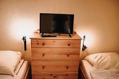 Ein Bett oder Betten in einem Zimmer der Unterkunft Apartment 7 115