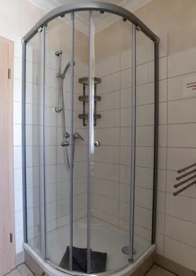 Ein Badezimmer in der Unterkunft Ferienwohnung Wernigerode Zentrum 2