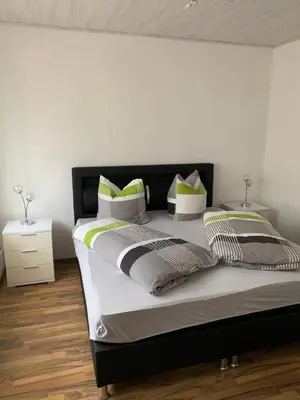 Ein Bett oder Betten in einem Zimmer der Unterkunft Romantik