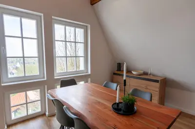 Grundriss der Unterkunft Ferienwohnung Hirschmann 7 mit Sauna, Kamin, Balkon