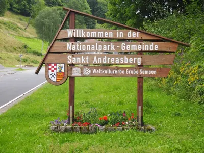 Ein Zertifikat, Auszeichnung, Logo oder anderes Dokument, das in der Unterkunft ApartmentHarzgrün2 ausgestellt ist