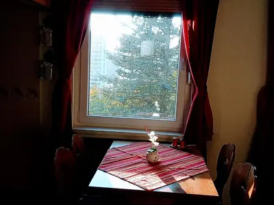 Grundriss der Unterkunft Ferienwohnung ENDORA im Harzer Stil, Handgefertigte Möbel - WLAN- GARAGE - Wandern-Mountainbike-Motorradurlaub
